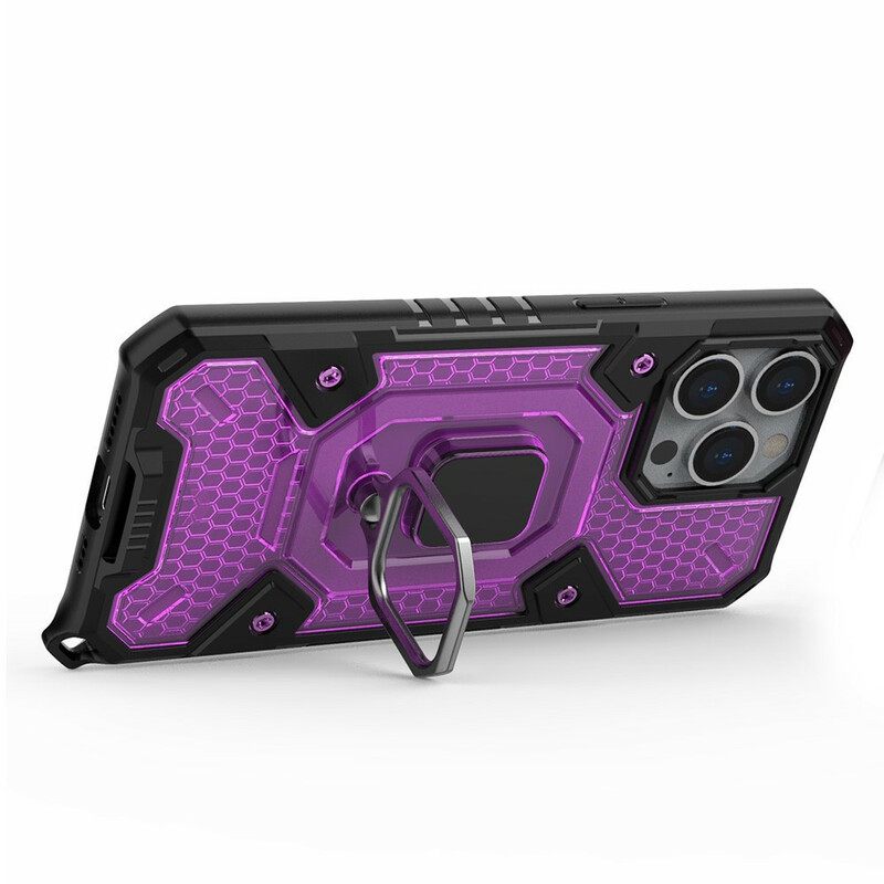 Case iPhone 13 Pro Honeycomb Renkaalla