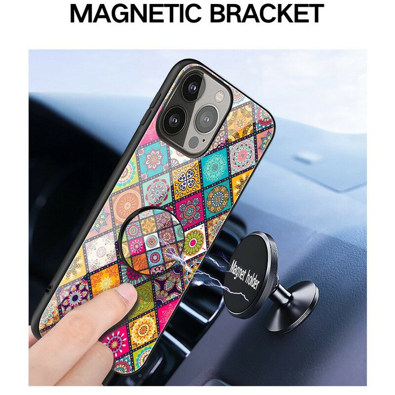 Case iPhone 13 Pro Magneettinen Tilkkuteline