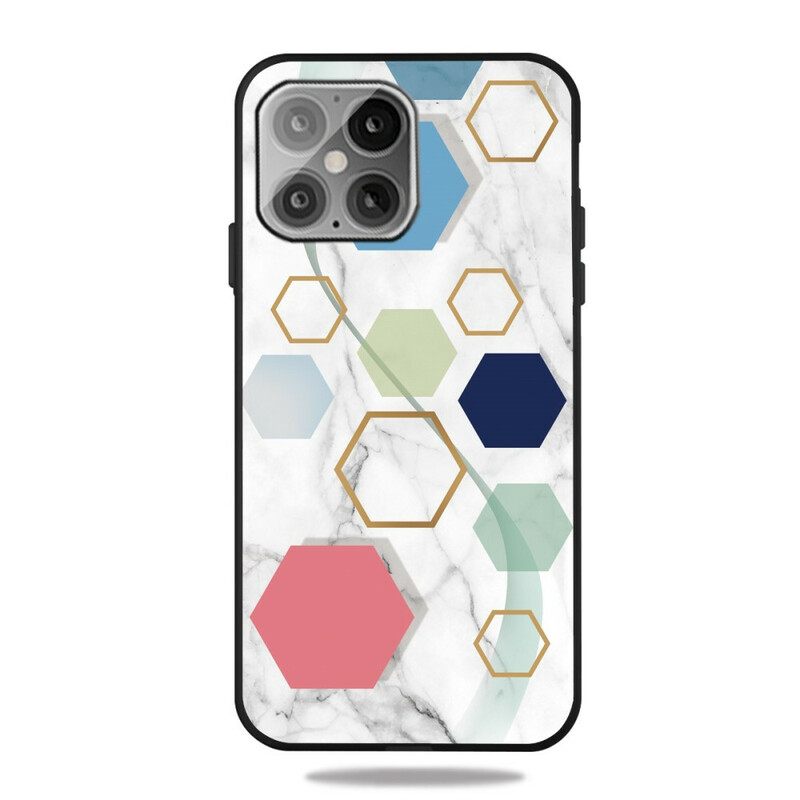 Case iPhone 13 Pro Marble Geometry