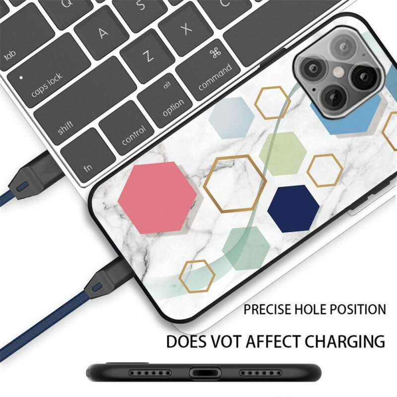 Case iPhone 13 Pro Marble Geometry