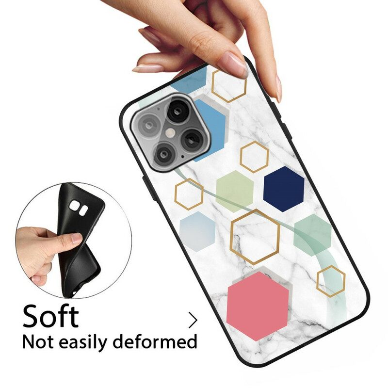 Case iPhone 13 Pro Marble Geometry