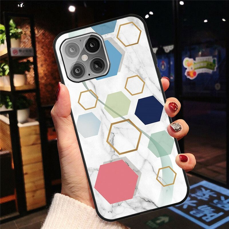 Case iPhone 13 Pro Marble Geometry