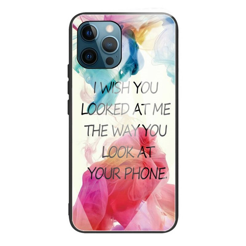Case iPhone 13 Pro Tempered Glass I Wish