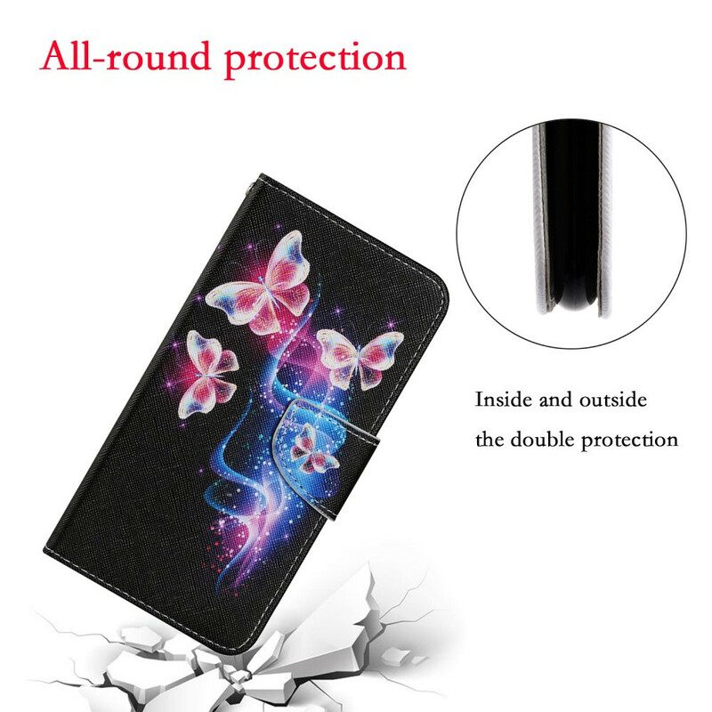 Flip Case iPhone 13 Pro Magic Butterflies