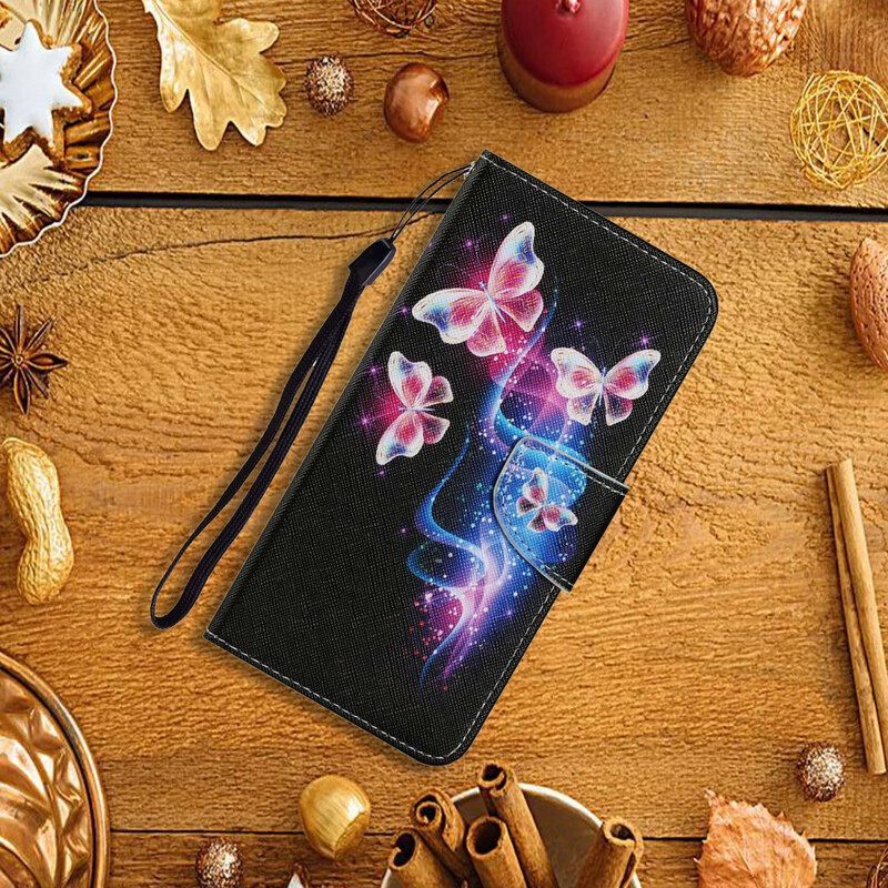 Flip Case iPhone 13 Pro Magic Butterflies