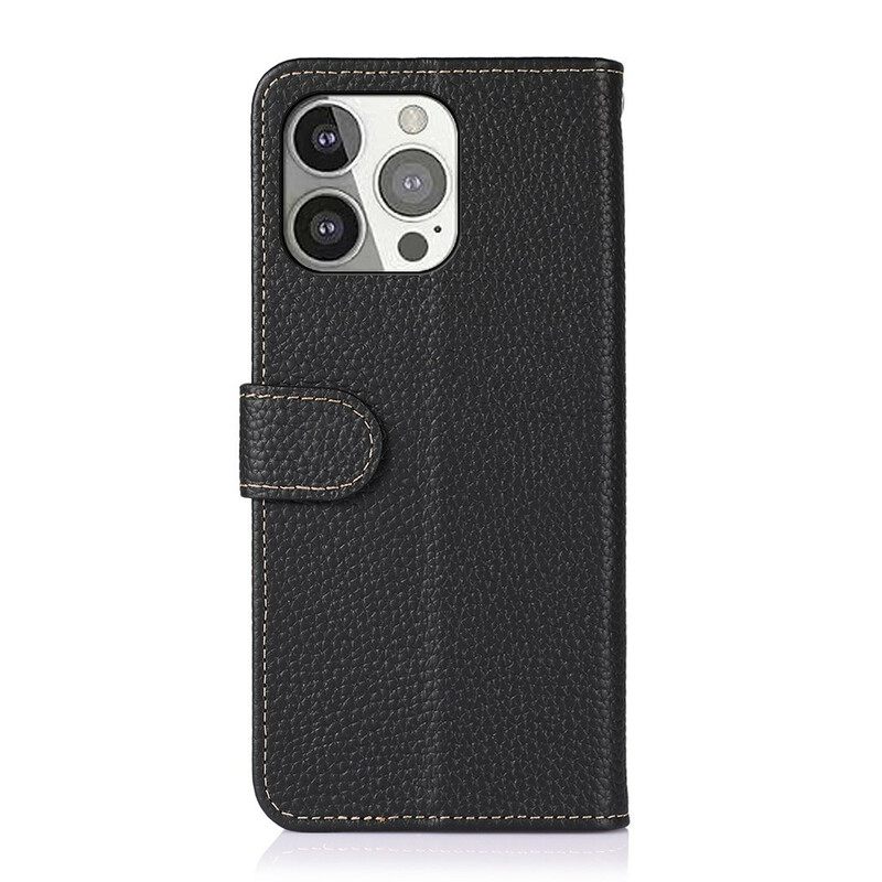 Kotelot iPhone 13 Pro Aito Khazneh Litchin Nahka