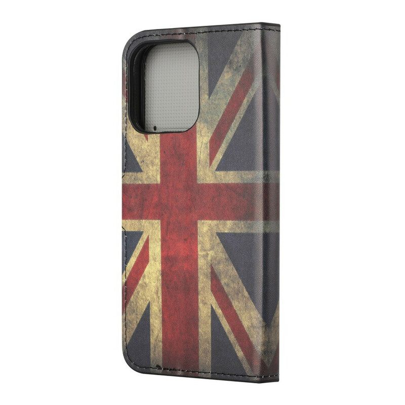 Kotelot iPhone 13 Pro Englannin Lippu
