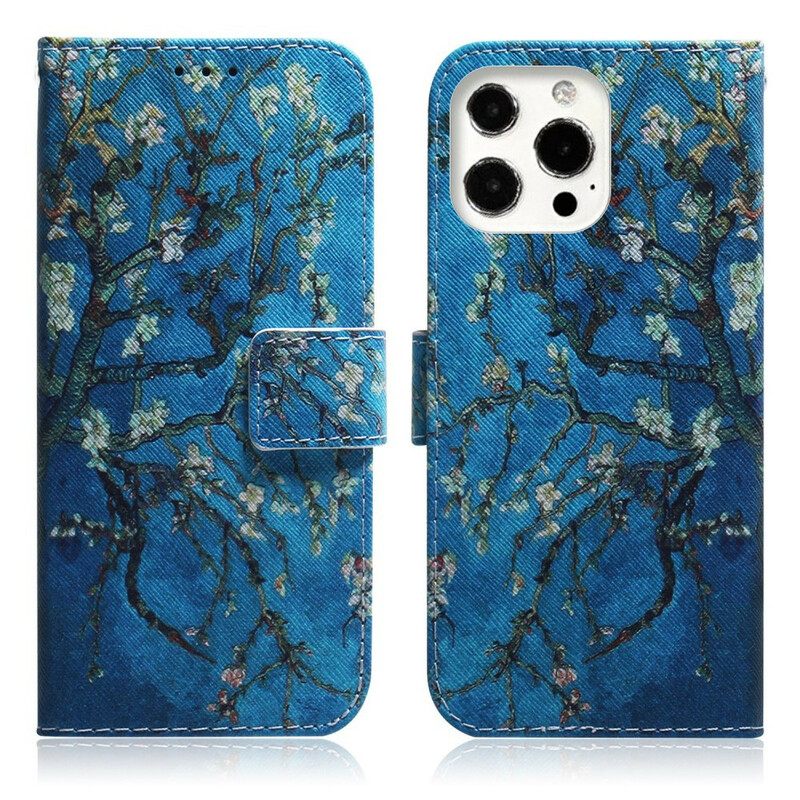 Kotelot iPhone 13 Pro Kukkivan Puun Oksa