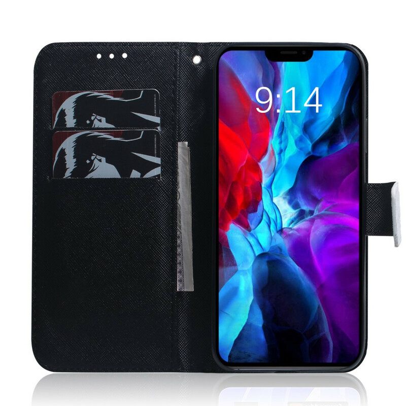 Kotelot iPhone 13 Pro Panda Kasvot