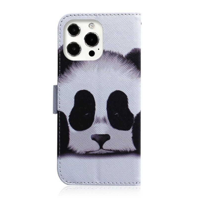 Kotelot iPhone 13 Pro Panda Kasvot