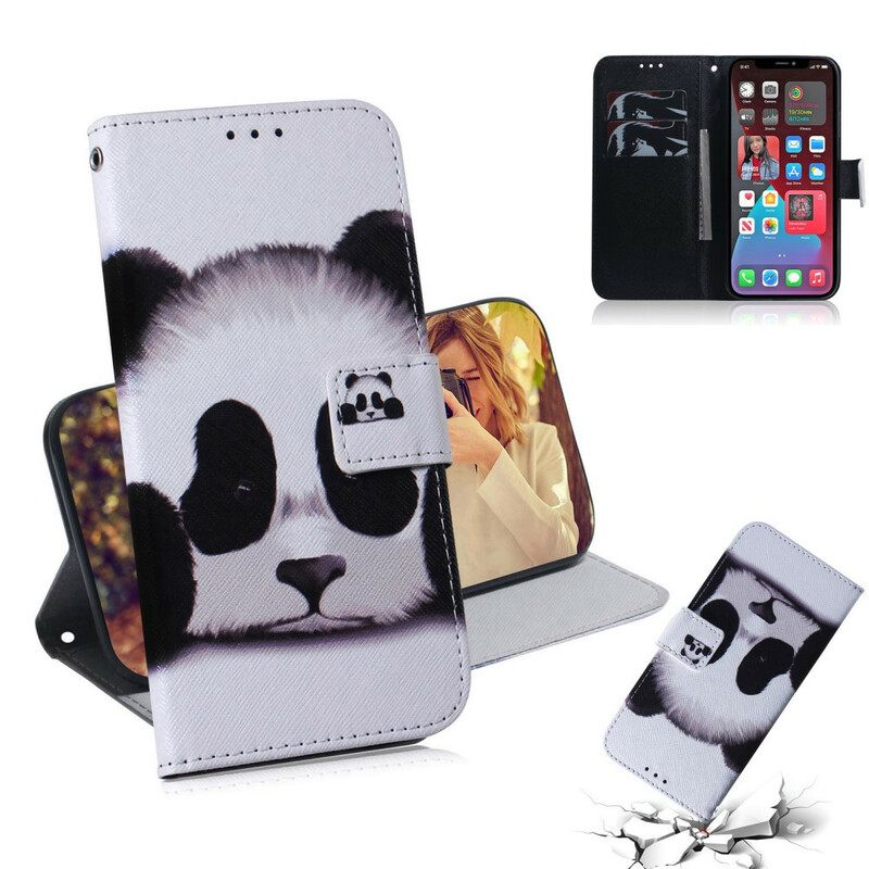 Kotelot iPhone 13 Pro Panda Kasvot