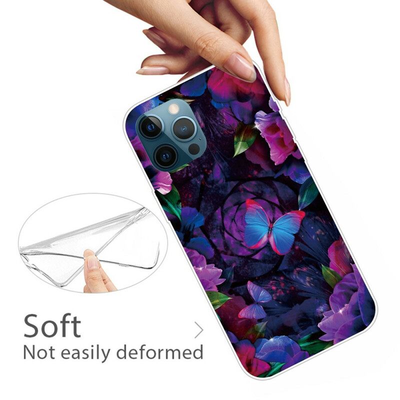 Kuori iPhone 13 Pro Butterflies Muunnelma