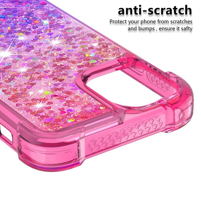 Kuori iPhone 13 Pro Glitter Colors