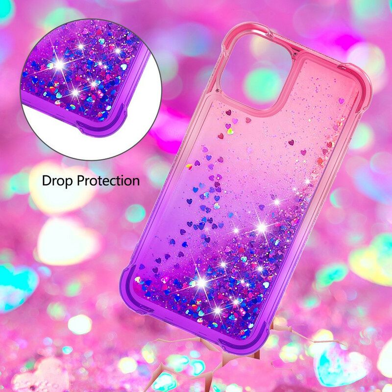 Kuori iPhone 13 Pro Glitter Colors