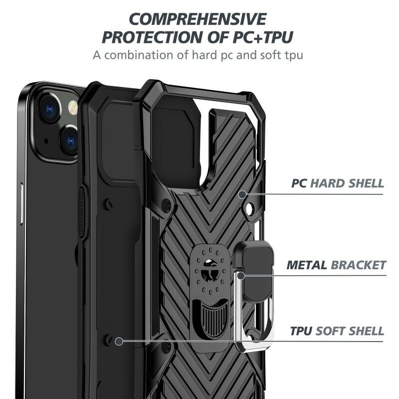 Kuori iPhone 13 Pro Irrotettava Rengastuki