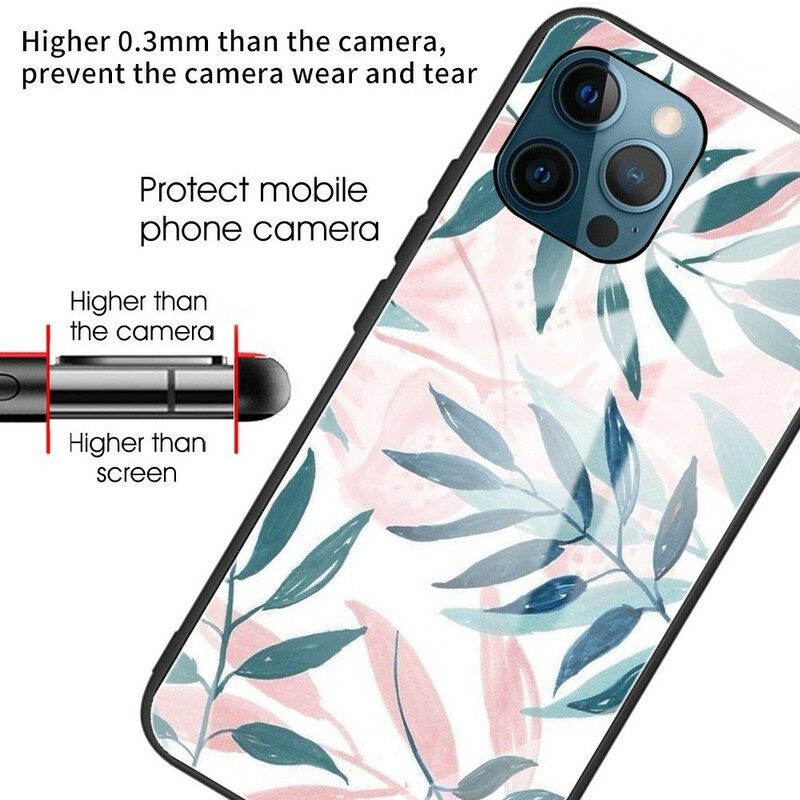Kuori iPhone 13 Pro Kasviskarkaistu Lasi