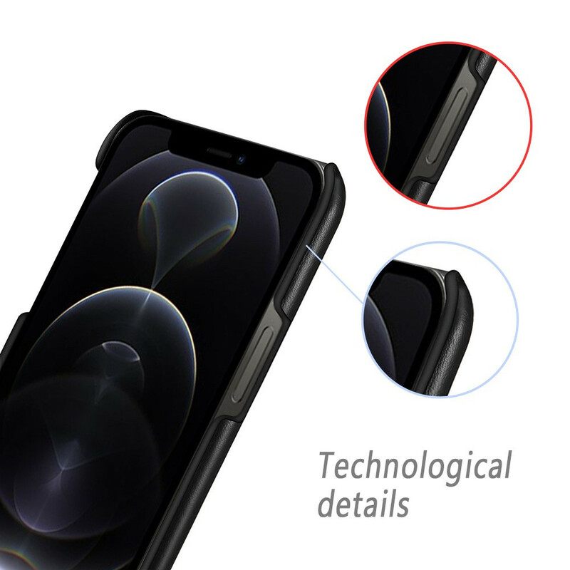 Kuori iPhone 13 Pro Ksq Nahkaefekti