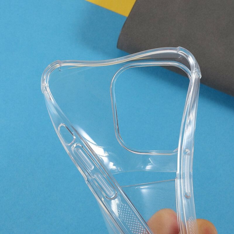 Kuori iPhone 13 Pro Läpinäkyvä Värikorttipidike