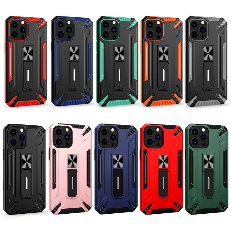 Kuori iPhone 13 Pro Pysty- Ja Vaakasuora Irrotettava Teline