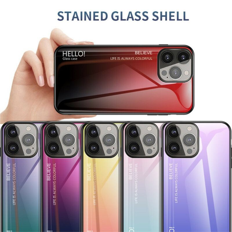 Kuori iPhone 13 Pro Tempered Glass Hei