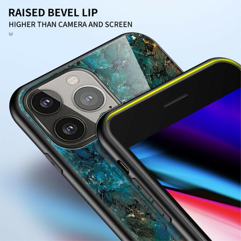 Kuori iPhone 13 Pro Tempered Glass Marble Colors