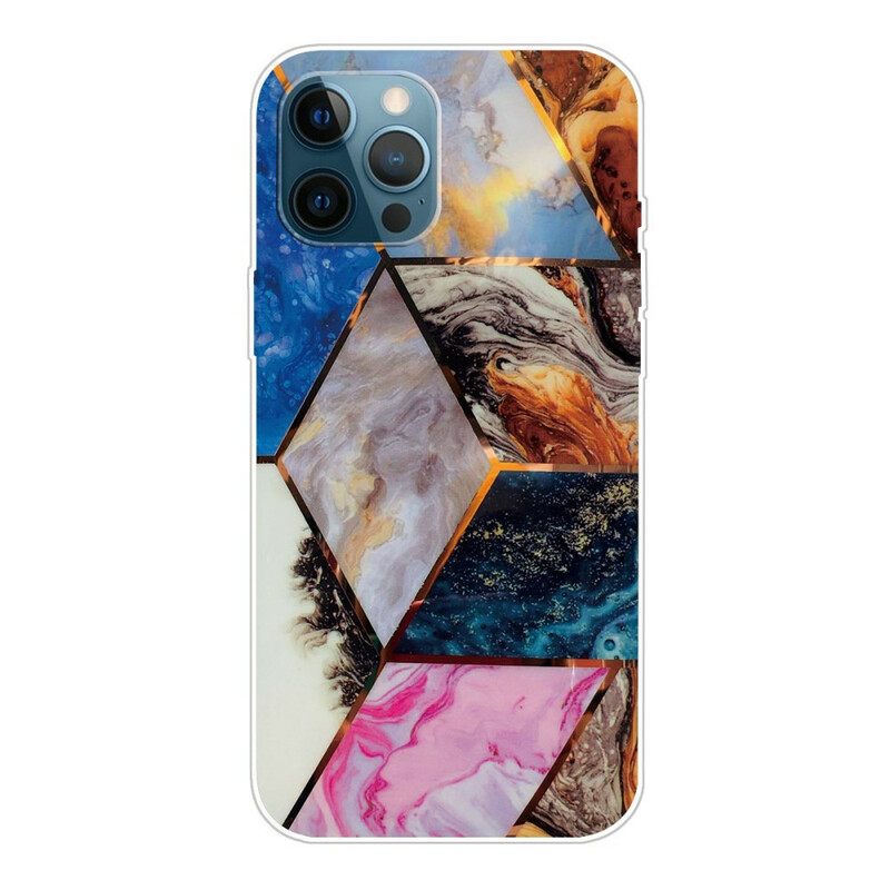 Kuori iPhone 13 Pro Variable Geometric Marble