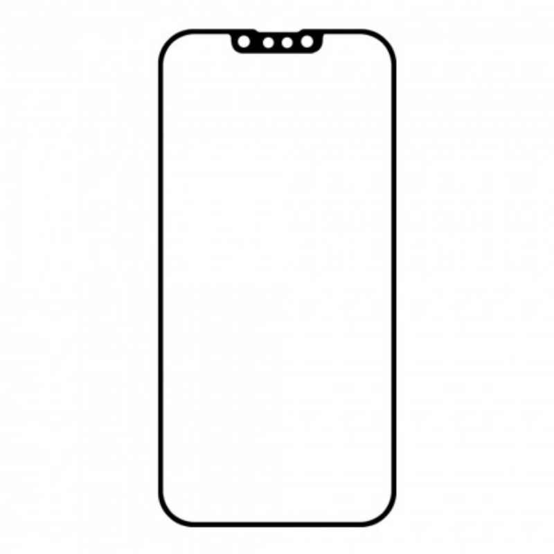Näytönsuoja Karkaistu Lasi Reunat Musta iPhone 13/13 Pro