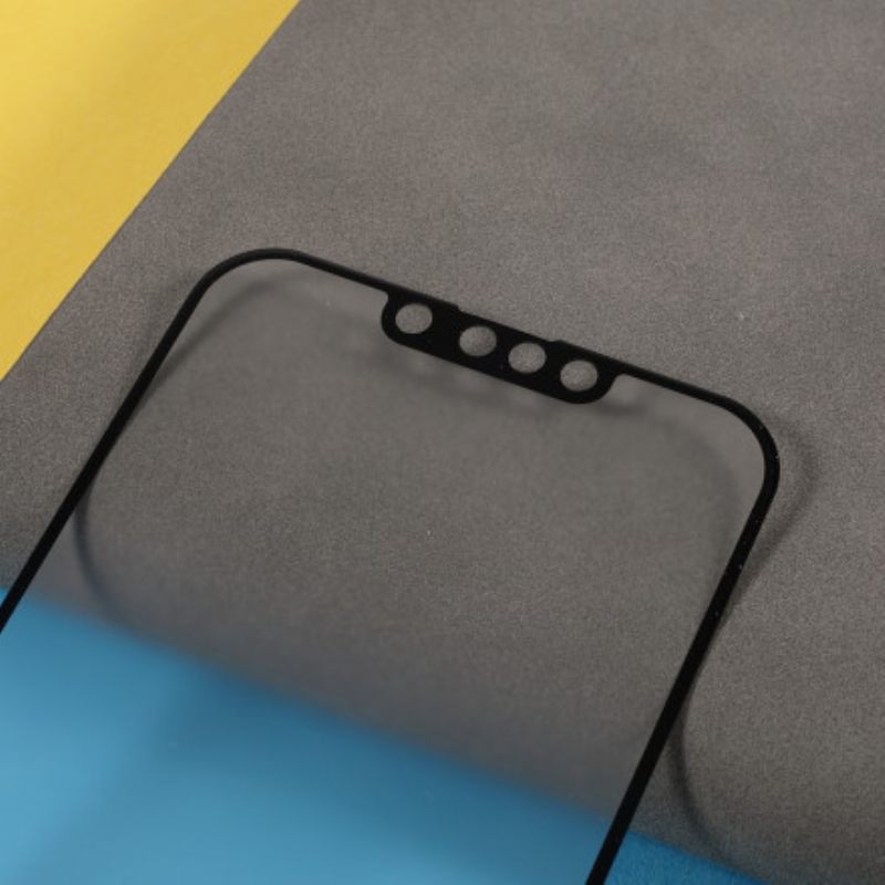 Näytönsuoja Karkaistu Lasi Reunat Musta iPhone 13/13 Pro