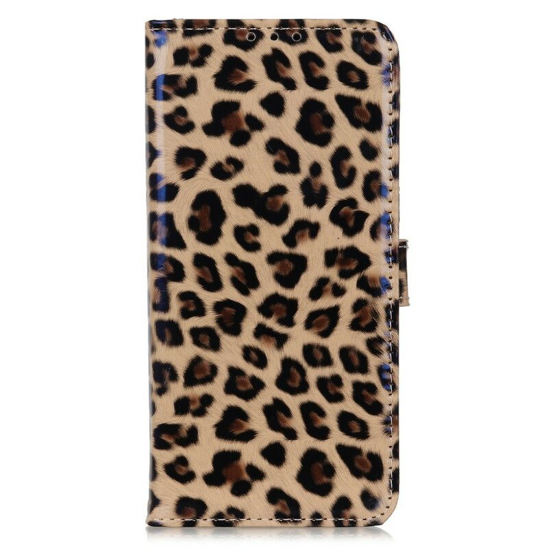 Nahkakotelo iPhone 13 Pro Leopard