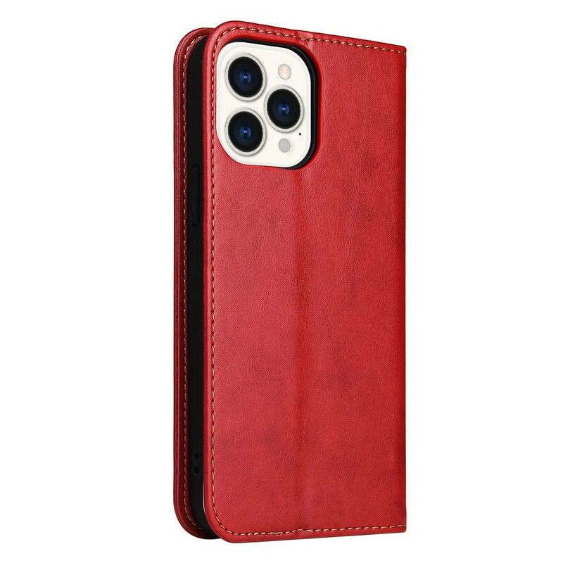 Puhelinkuoret iPhone 13 Pro Kotelot Flip Simulated Leather Sobriety