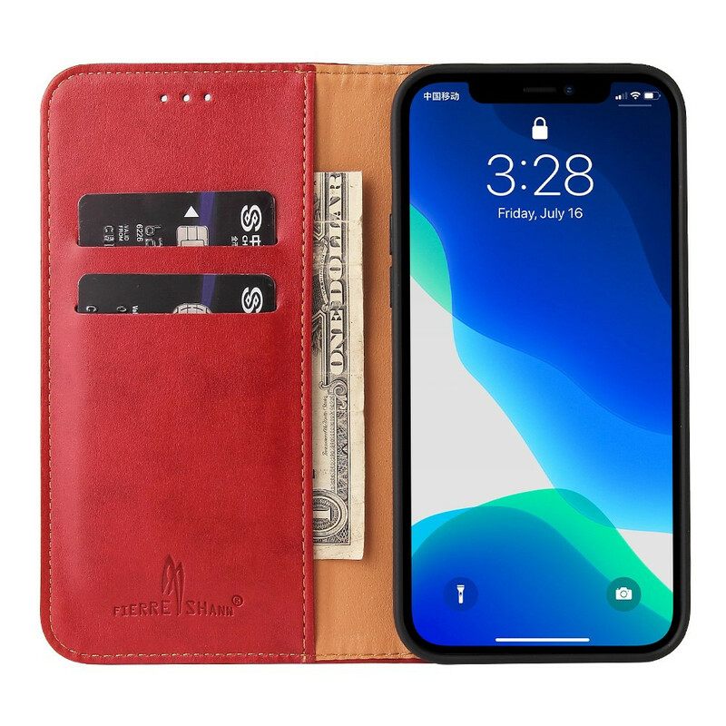 Puhelinkuoret iPhone 13 Pro Kotelot Flip Simulated Leather Sobriety
