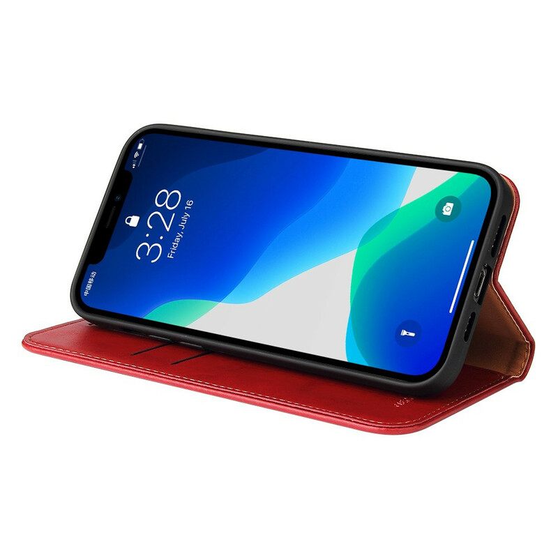 Puhelinkuoret iPhone 13 Pro Kotelot Flip Simulated Leather Sobriety