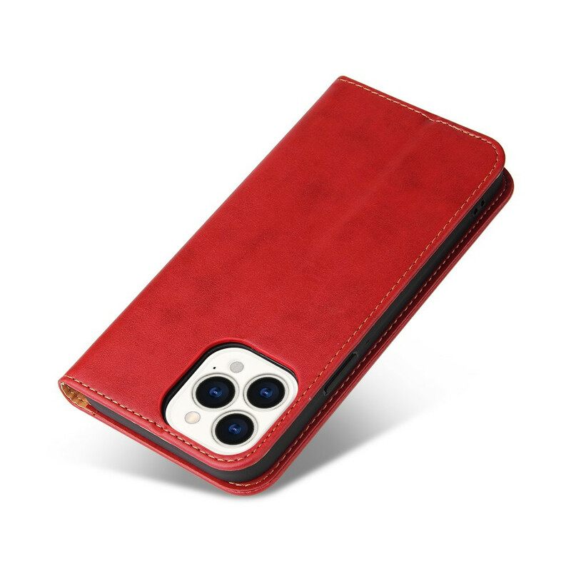 Puhelinkuoret iPhone 13 Pro Kotelot Flip Simulated Leather Sobriety