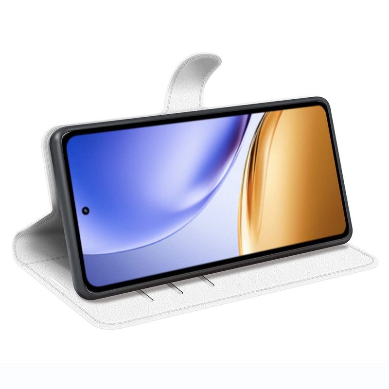 Kotelot Realme 14 5g Litsikuvioinen Tekonahka Suojakuori