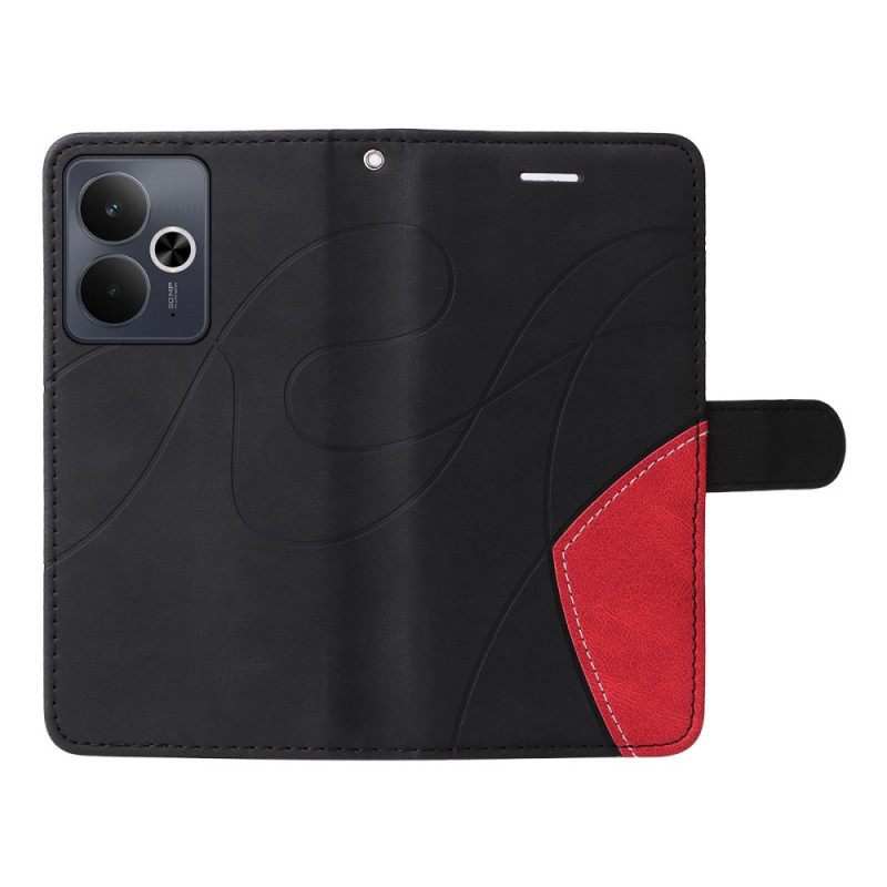 Kotelot Realme 14 5g Puhelinkuoret Kaksivärinen Aaltoileva Kuvio