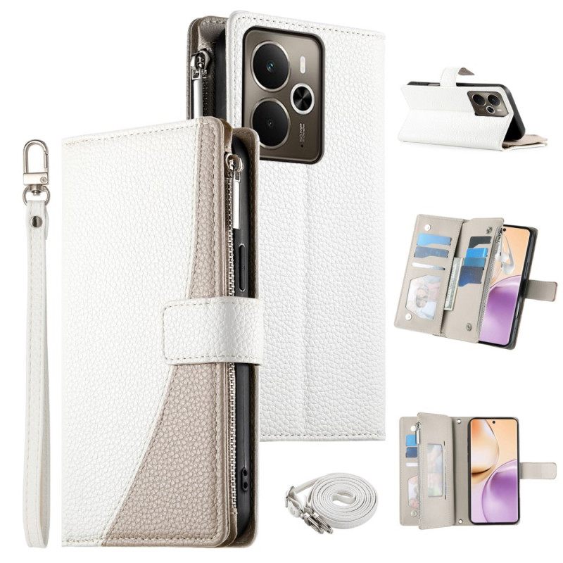 Kotelot Realme 14 5g Puhelinkuoret Kaksivärinen Hihnalla