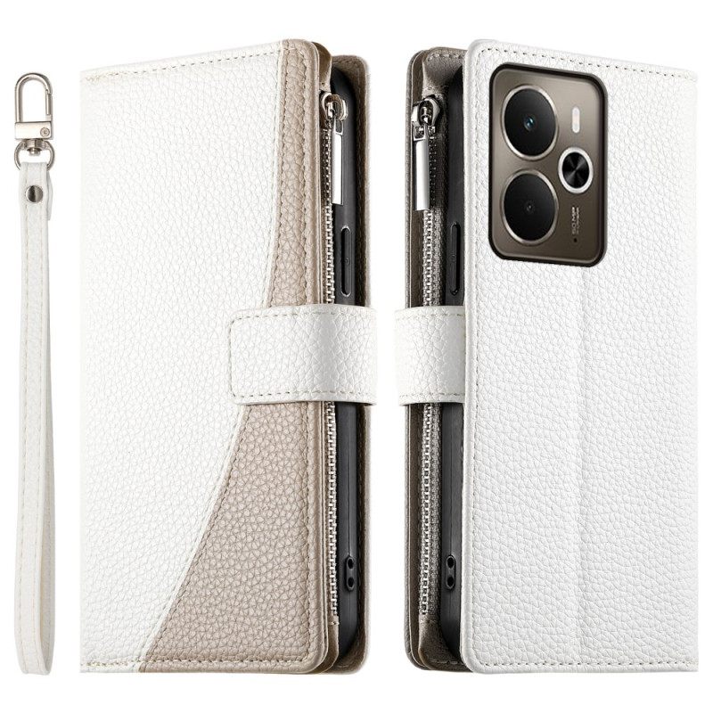 Kotelot Realme 14 5g Puhelinkuoret Kaksivärinen Hihnalla