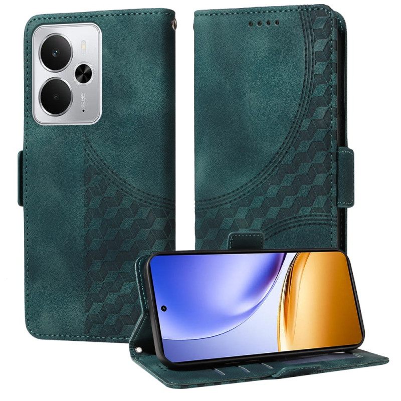 Kotelot Realme 14 5g Timanttikuvio Suojakuori