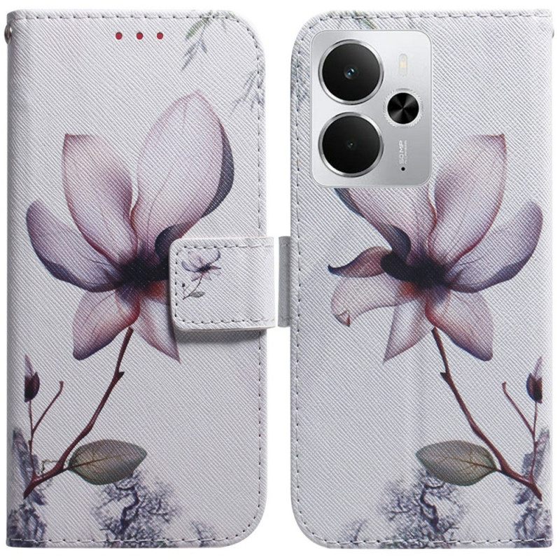 Kotelot Realme 14 5g Vaaleanpunainen Kukka Suojakuori