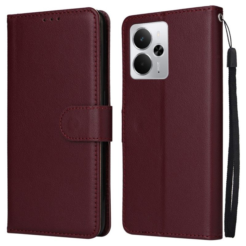 Kotelot Realme 14 5g Yksivärinen Hihnalla