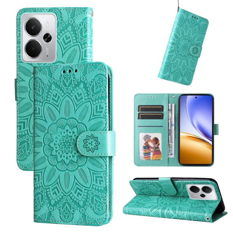 Kuoret Realme 14 5g Auringonkukkakuvio