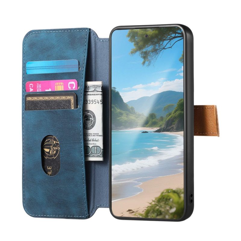 Kuori Realme 14 5g Retro Hihnalla Ja Jalustalla
