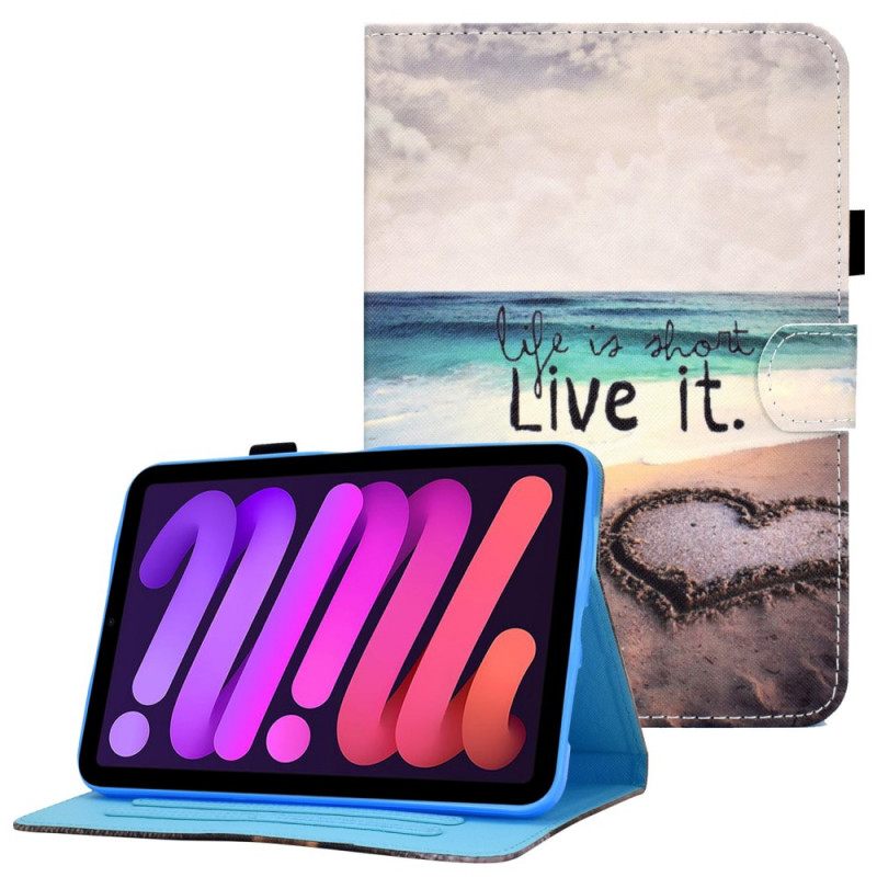 Kotelot iPad Mini 6 (2021) Beach Live It
