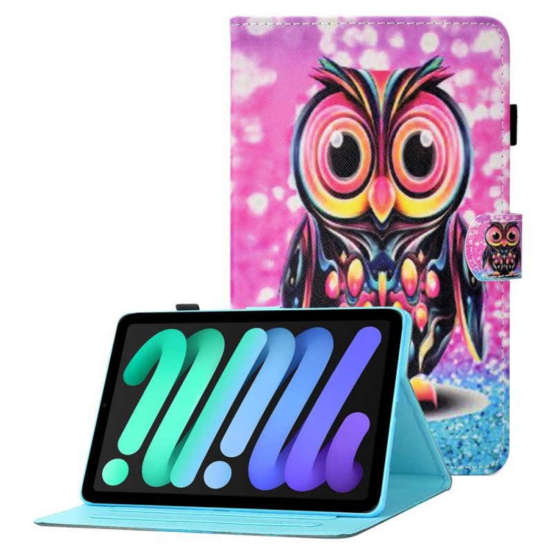 Kotelot iPad Mini 6 (2021) Burst Owl