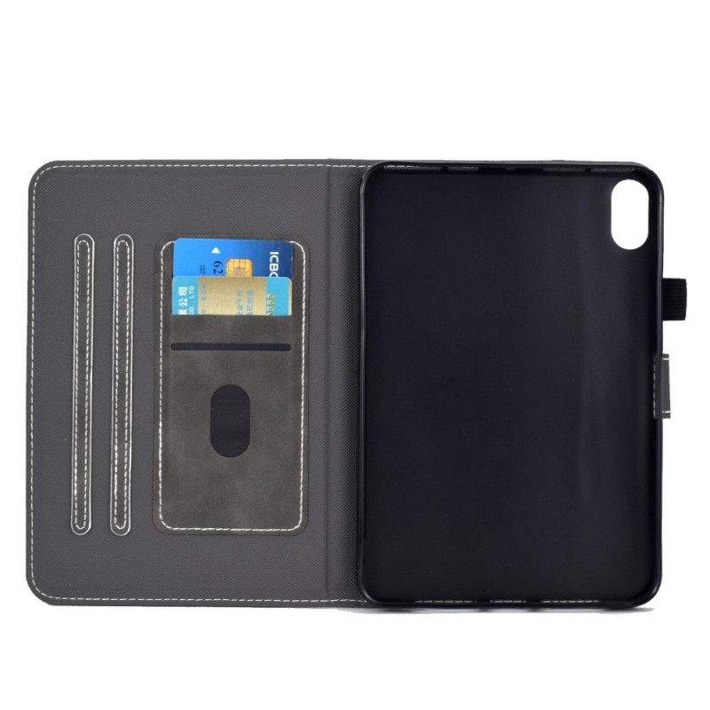 Kotelot iPad Mini 6 (2021) Faux Leather Vintage