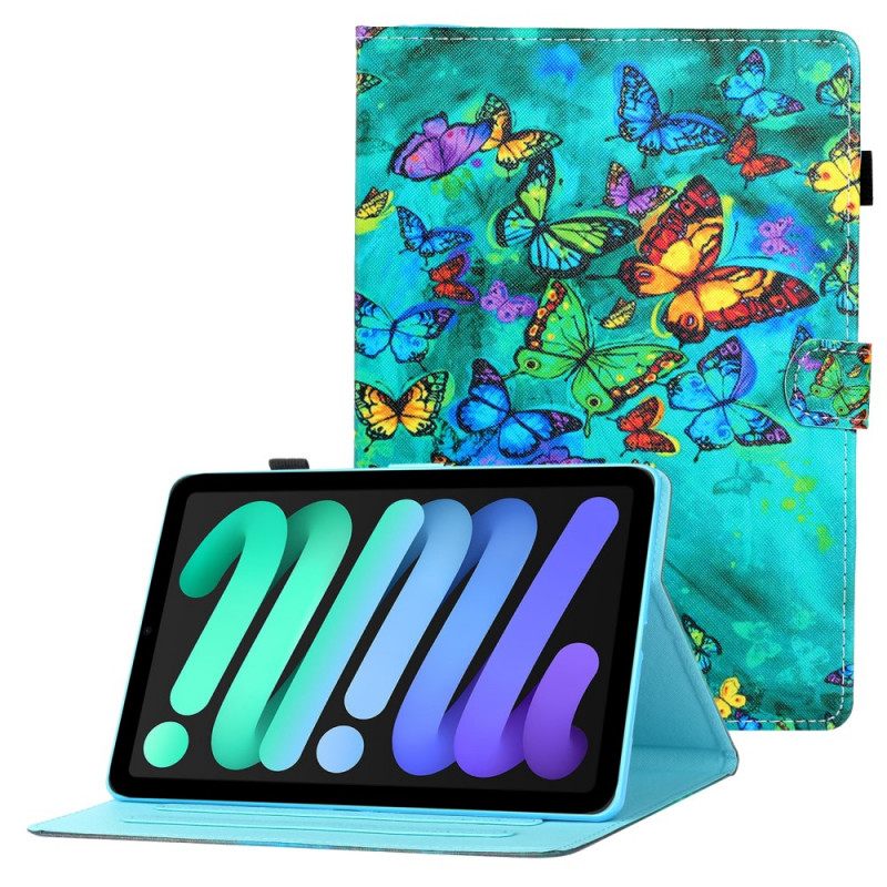 Kotelot iPad Mini 6 (2021) Flight Of Butterflies