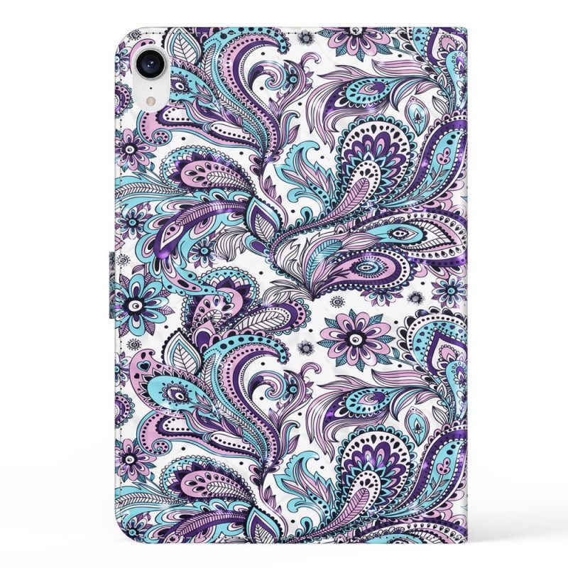 Kotelot iPad Mini 6 (2021) Light Spot Paisley Kuvio