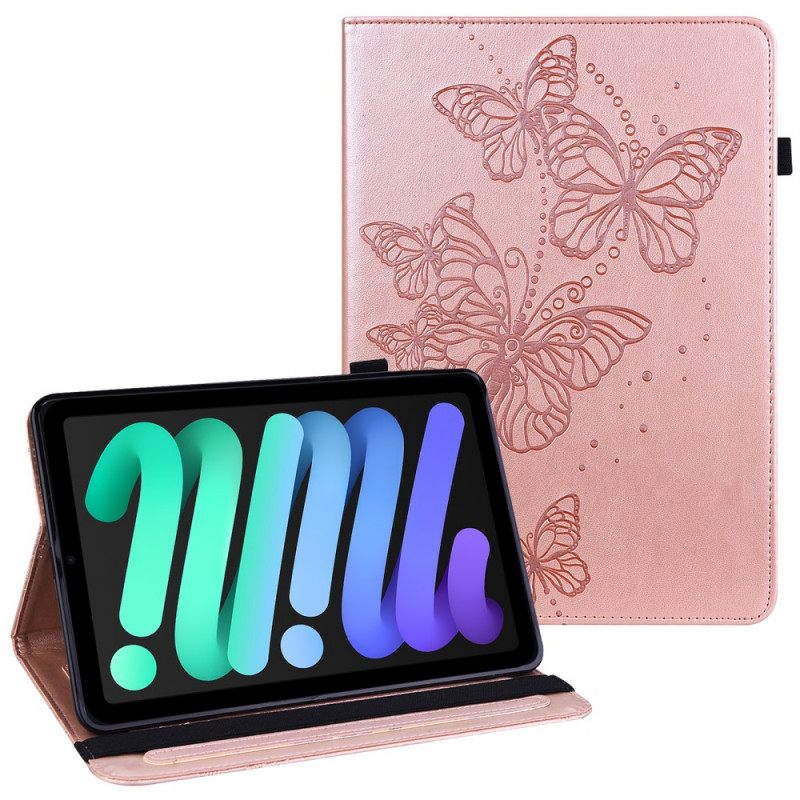 Kotelot iPad Mini 6 (2021) Painetut Perhoset