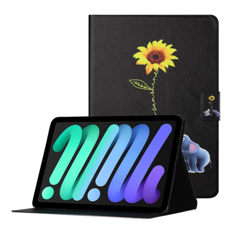 Kotelot iPad Mini 6 (2021) Sunflower Elephants