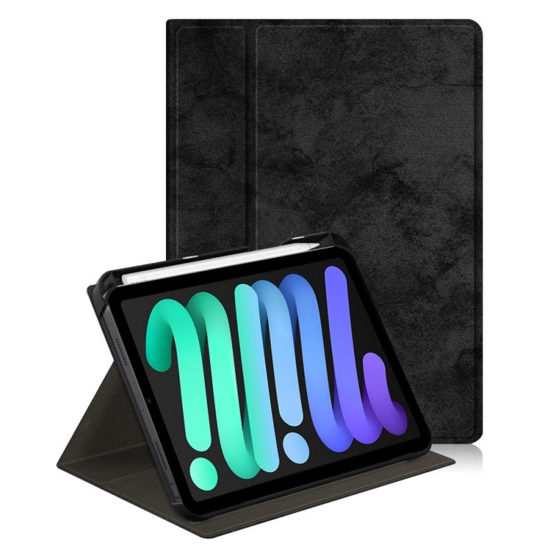 Kuoret iPad Mini 6 (2021) 360° Pyörivä Nahkaefekti
